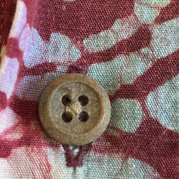 Rare Beautiful Johnny Cotton, long sleeve button up size extra large, nice print - Picture 5 of 10
